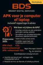 APK voor je computer of laptop – inclusief rapportage en, Computers en Software, Ophalen of Verzenden, Nieuw