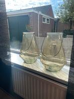 Glazen Potten raamdecoratie te koop, Overige materialen, Ophalen of Verzenden, Zo goed als nieuw, Grijs