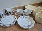 Kopjes met schotels, Ophalen of Verzenden, Kop(pen) en/of Schotel(s)