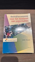 Bedrijfseconomie voor het besturen van organisaties, Ophalen of Verzenden