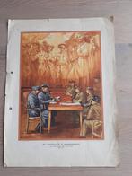 originele oude prent Capitulatie mei 1945, Wageningen, Geen, Ophalen of Verzenden, Foto of Poster, Nederland