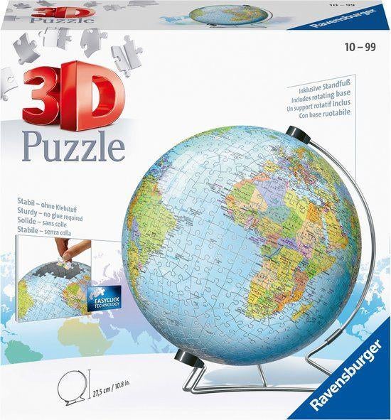 Ravensburger 3D puzzel de aarde Engels 3D Puzzel 540 stukjes, Hobby en Vrije tijd, Denksport en Puzzels, Ophalen of Verzenden