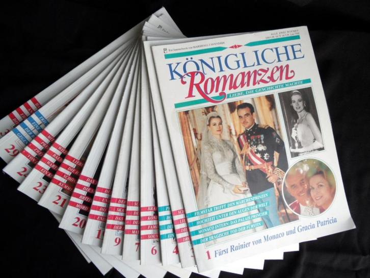 Royalty tijdschrift in kleur, Verzamelen, Koninklijk Huis en Royalty, Zo goed als nieuw, Tijdschrift of Boek, Buitenland, Ophalen of Verzenden