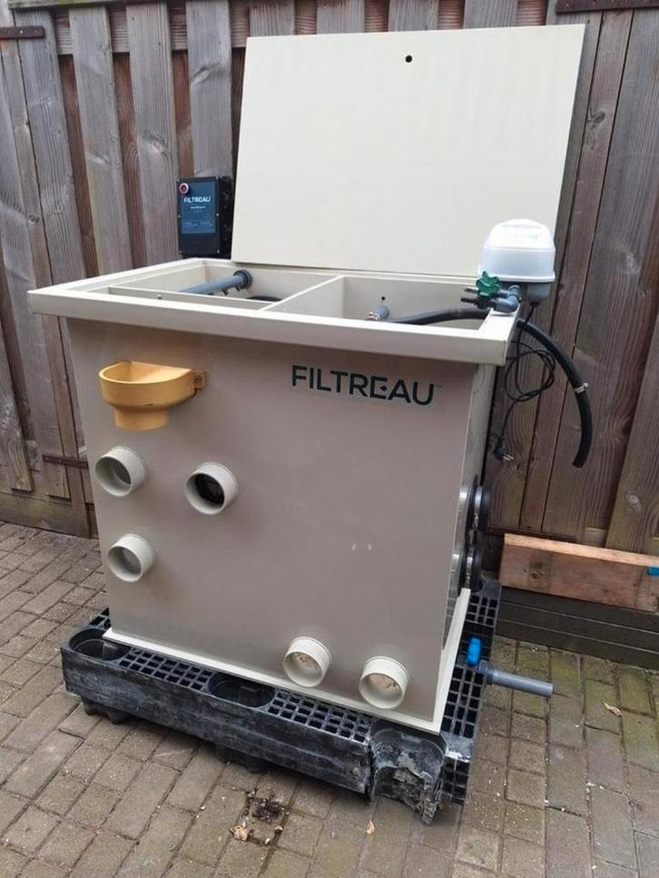 Heel mooi vijver filter trommelfilter groot model, Tuin en Terras, Vijver-toebehoren, Gebruikt, Vijverfilter, Ophalen of Verzenden