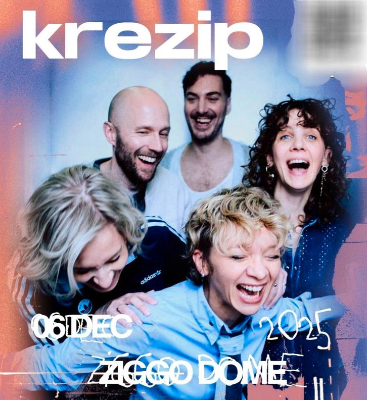 Krezip - Concert - 25-jaar jubileum I Would Stay - 4 kaarten, Tickets en Kaartjes, Concerten | Pop, Drie personen of meer, December
