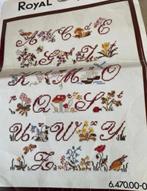BORDUURPAKKET ROYAL PARIS ALFABET, Verzenden, Nieuw, Handborduren, Borduurpakket