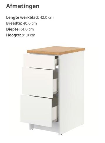 Ikea Knoxhult ladenkast 2 stuks - afbeelding 2