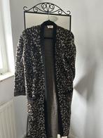 Lang vest met panterprint, Kleding | Dames, Maat 38/40 (M), Isay, Zwart, Ophalen of Verzenden