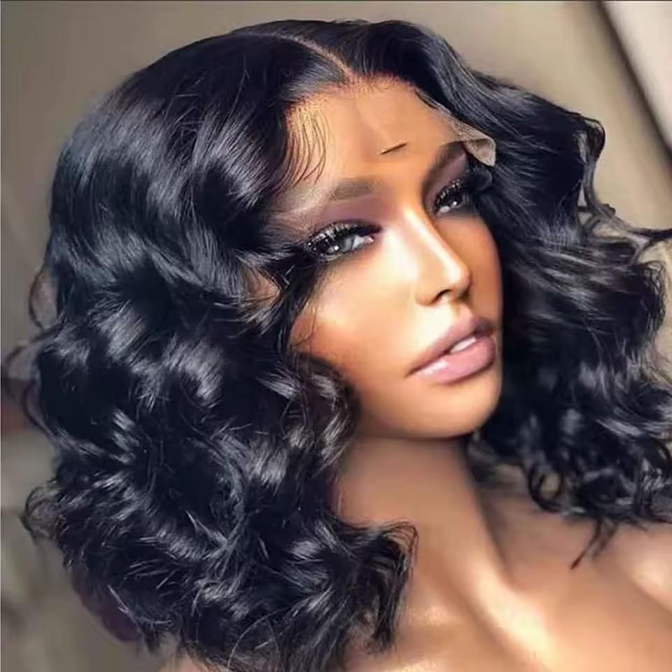 BODYWAVE LACEWIG pruik, haarstuk, Ophalen of Verzenden, Zo goed als nieuw, Pruik of Haarverlenging