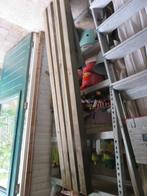 schutting palen met punthouder, Tuin en Terras, Schuttingen, Ophalen, 1 tot 2 meter, Minder dan 3 meter, Zo goed als nieuw