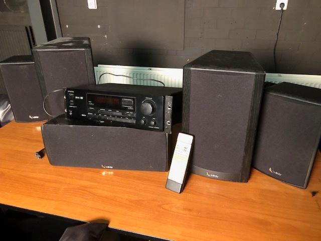hifi set, Audio, Tv en Foto, Stereo-sets, Gebruikt, Tuner of Radio, Speakers, Overige merken, Ophalen
