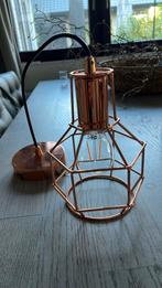 Hanglamp metaal rosé kleurig 20 cm hoog, Ophalen, Zo goed als nieuw, Metaal, Minder dan 50 cm