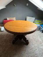 Antieke Eettafel, Huis en Inrichting, Tafels | Eettafels, Ophalen, Gebruikt, 100 tot 150 cm, Vier personen