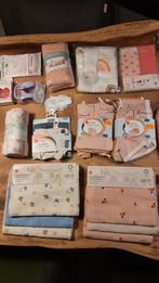 Baby cadeau pakket hydrofiel boxkleed verschoonmat setjes, Ophalen of Verzenden, Zo goed als nieuw, Overige maten