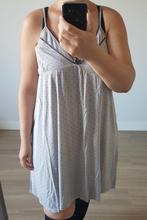 Pyjama Nachthemd nachtkleed nachtjurkje grijs Hunkemoller XL, Kleding | Dames, Hunkemöller, Verzenden, Zo goed als nieuw, Maat 46/48 (XL) of groter