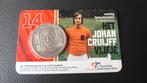 Coincard-Het Johan Cruijff vijfje BU-Zwaar verzilverd, Ophalen of Verzenden, Koningin Beatrix, Euro's