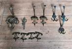Diverse messing wandhaken, groter en kleiner, Ophalen of Verzenden, Zo goed als nieuw, Minder dan 100 cm
