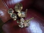 Mooie set nautische instrumenten - Kompassen & Sextant, Ophalen of Verzenden