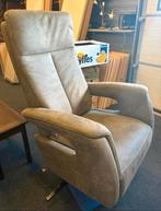 Verstelbare Fauteuil - Stof & Metaal, Ophalen, Gebruikt, Stof, 75 tot 100 cm
