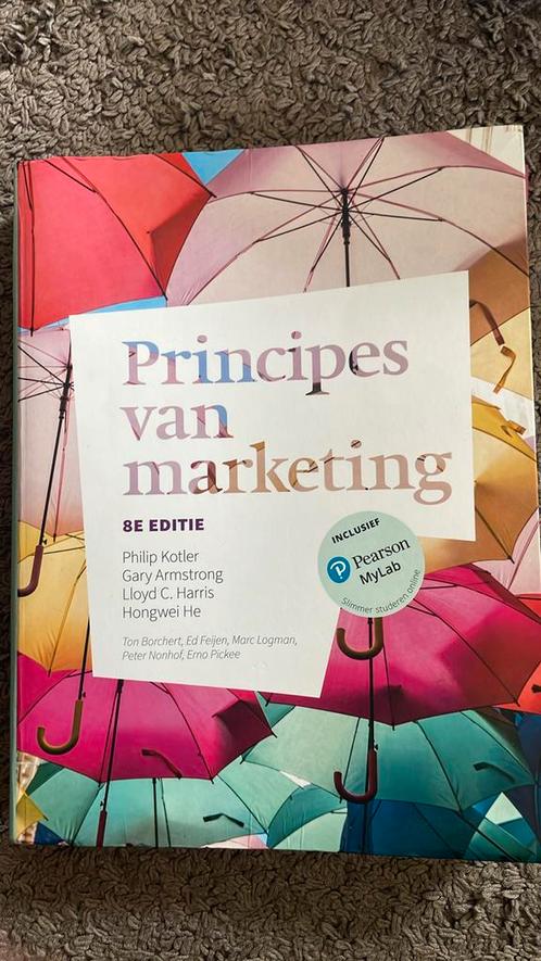 Philip Kotler - Principes van marketing, Boeken, Schoolboeken, Zo goed als nieuw, Nederlands, Overige niveaus, Ophalen of Verzenden