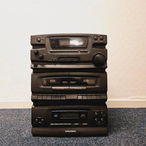 Grundig KM11 - Mini Stereo Set | Cassettedeck, Tuner & CD, Audio, Tv en Foto, Stereo-sets, Gebruikt, Cassettedeck, Cd-speler, Tuner of Radio