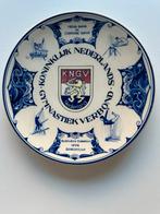 Delfts blauw herdenkingsbord KNGV Russisch Turngala 1972, Ophalen of Verzenden, Gebruikt