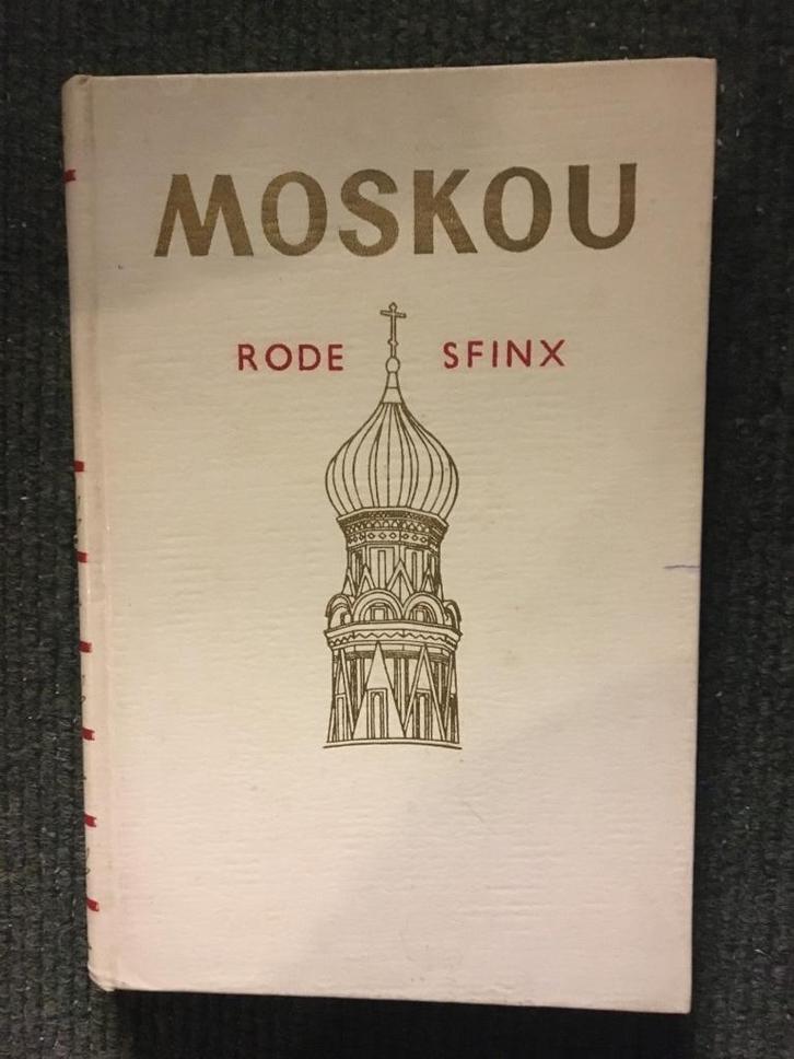 Moskou, Rode Sfinx ; door Link van Bruggen #Rusland, Boeken, Reisverhalen, Gelezen, Europa, Ophalen of Verzenden