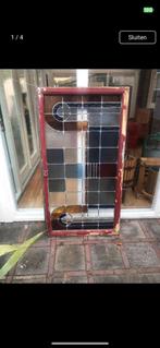 Glas in lood raam art deco, Ophalen of Verzenden