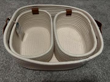 Witte manden set 3 delig NIEUW! beschikbaar voor biedingen