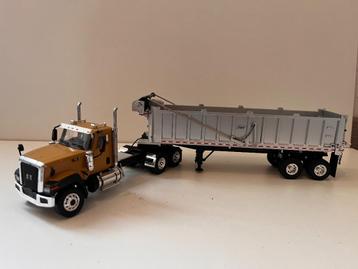 Caterpillar CT680 6X4 met kieptrailer van WSI beschikbaar voor biedingen