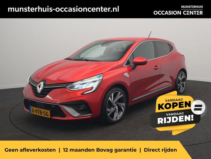 Renault Clio TCe 100 R.S. Line - RIJKLAARPRIJS - Trekhaak -, Auto's, Renault, Bedrijf, Te koop, Clio, 360° camera, ABS, Airbags