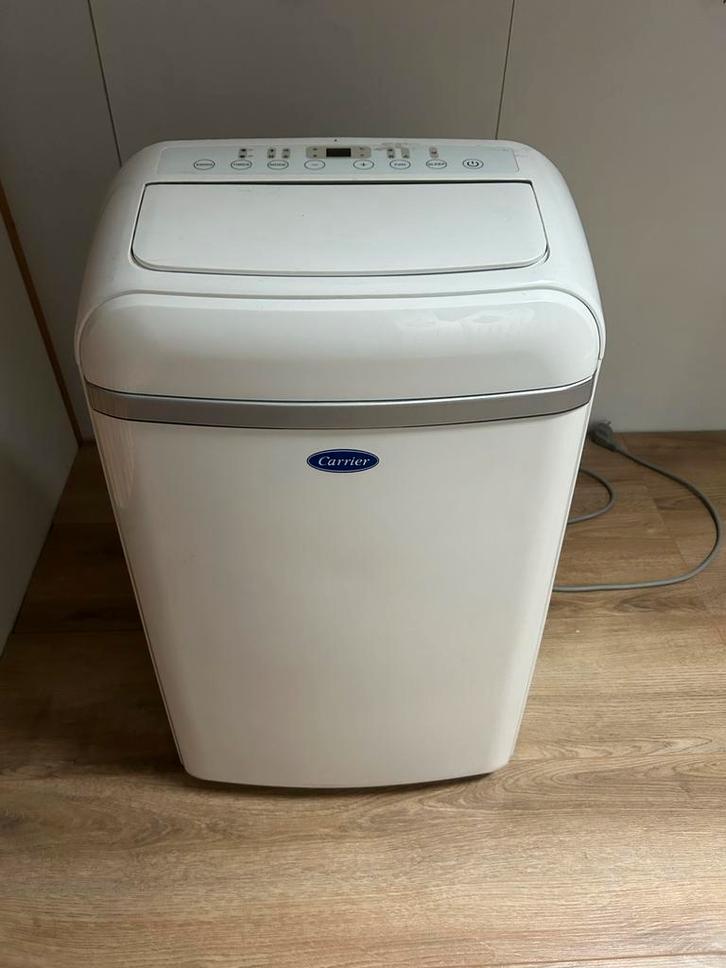 Carrier Mobiele Airco 90-120 m3 met Afstandsbediening, Witgoed en Apparatuur, Airco's, Gebruikt, Mobiele airco, 100 m³ of groter
