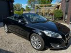 Volvo C70 T5 230PK Inscription 191dkm Leder Navi PDC Super, Auto's, Volvo, C70, Zwart, Cabriolet, 4 stoelen