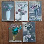 Vintage Ansichtkaarten Bloemen - 1923, Ophalen of Verzenden, 1920 tot 1940, Gelopen, Feest(dag)