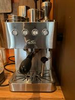 Solis piston koffiezetapparaat plus bonenmaler van solis, Ophalen, Gebruikt, Espresso apparaat, Afneembaar waterreservoir