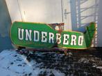Vintage Underberg emaillebord xxl, Verzamelen, Ophalen, Reclamebord, Gebruikt, Brd