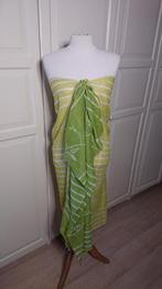 Verschillende pareo sarong sauna omslagdoek extra breed, Ophalen of Verzenden, Zo goed als nieuw, Groen, Overige typen