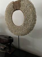 Kauri schelpen decoratie op voet ketting bohemian, Ophalen of Verzenden