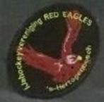 Gezocht ijshockey embleem Red Eagles Den Bosch badge patch, Verzenden, Zo goed als nieuw, Overige typen