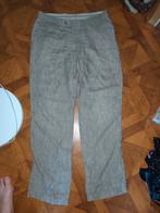 Hiltl linnen broek maat L beige, Maat 52/54 (L), Beige, Hiltl, Ophalen of Verzenden
