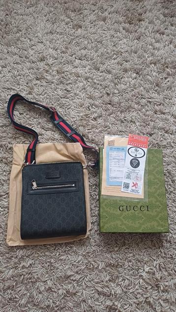 Gucci Messenger Bag Gloednieuw Leer AAA+ beschikbaar voor biedingen