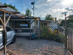 Stacaravan te koop met grote tuin op camping in Lexmond