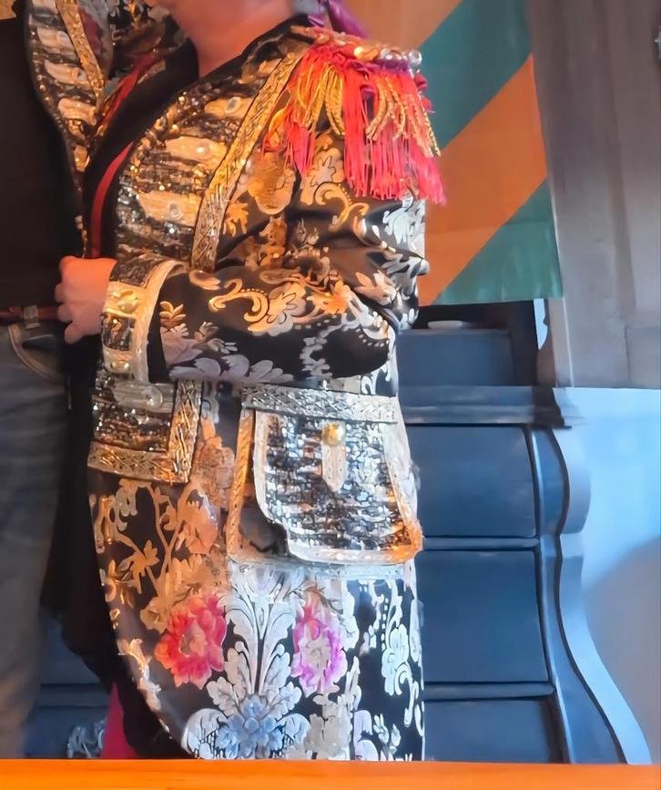 Luxe carnavalsjas maat 42/46, Kleding | Dames, Carnavalskleding en Feestkleding, Ophalen of Verzenden