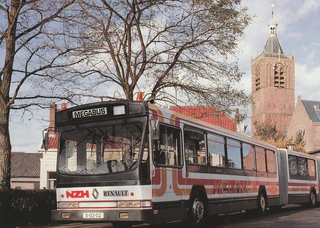 PURMEREND AMSTERDAM PROEFRITTEN RENAULT MEGABUS DUBBELGELEED, Ophalen of Verzenden, 1980 tot heden, Ongelopen, Noord-Holland
