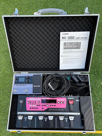 Boss RC300, Mooer gt150 in Rockboard epc02 beschikbaar voor biedingen