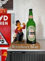 Vintage Heineken Reclame Display beeld, Ophalen, Reclamebord, Gebruikt, .