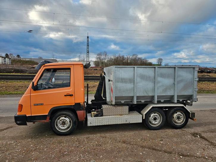 Haakarm Haaksysteem Containerhaak Container rijbewijs B Oldt, Auto's, Bestelauto's, Bedrijf, Ophalen