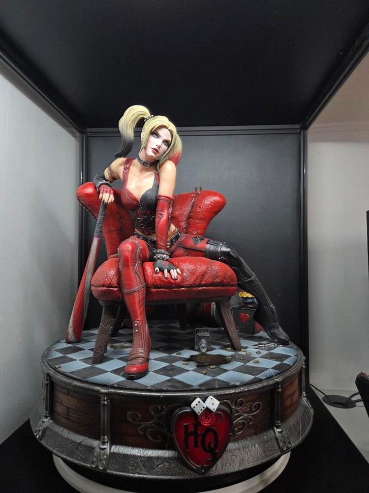 Harley Quinn, Deluxe version, 1/3, Verzamelen, Beelden en Beeldjes, Zo goed als nieuw, Mens, Ophalen of Verzenden