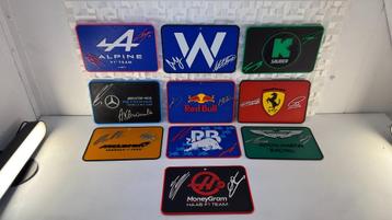 F1 2025 Signs (Alle teams mogelijk) beschikbaar voor biedingen