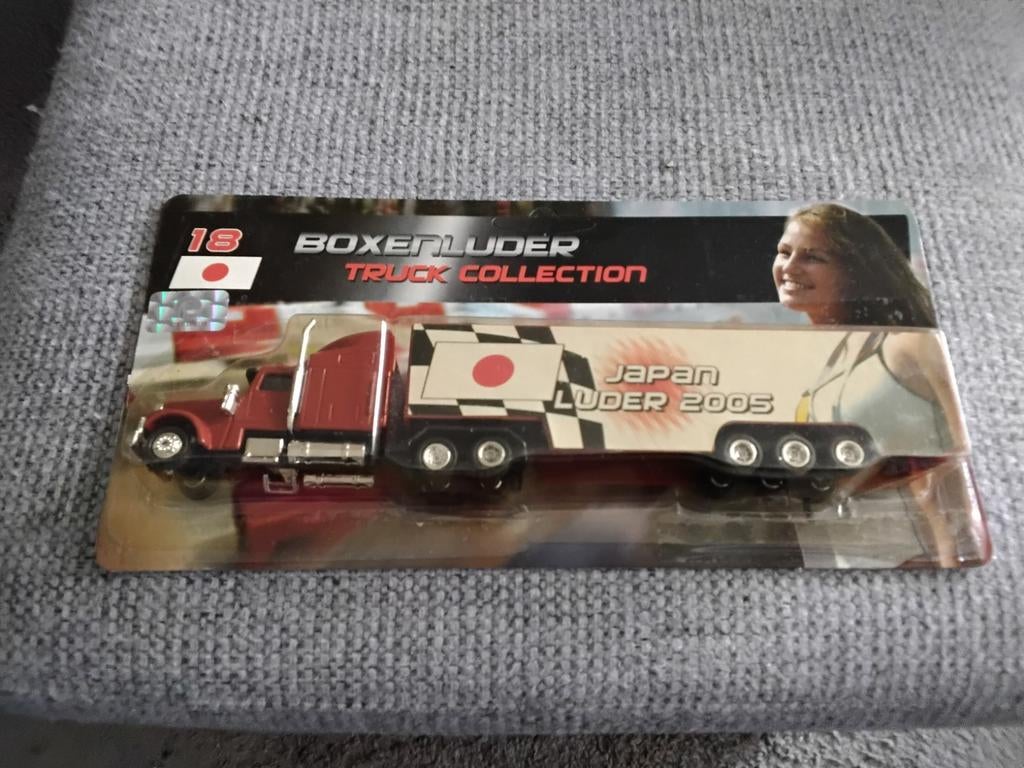 Race truck japan, Hobby en Vrije tijd, Modelauto's | 1:87, Ophalen of Verzenden, Zo goed als nieuw, Bus of Vrachtwagen, Overige merken